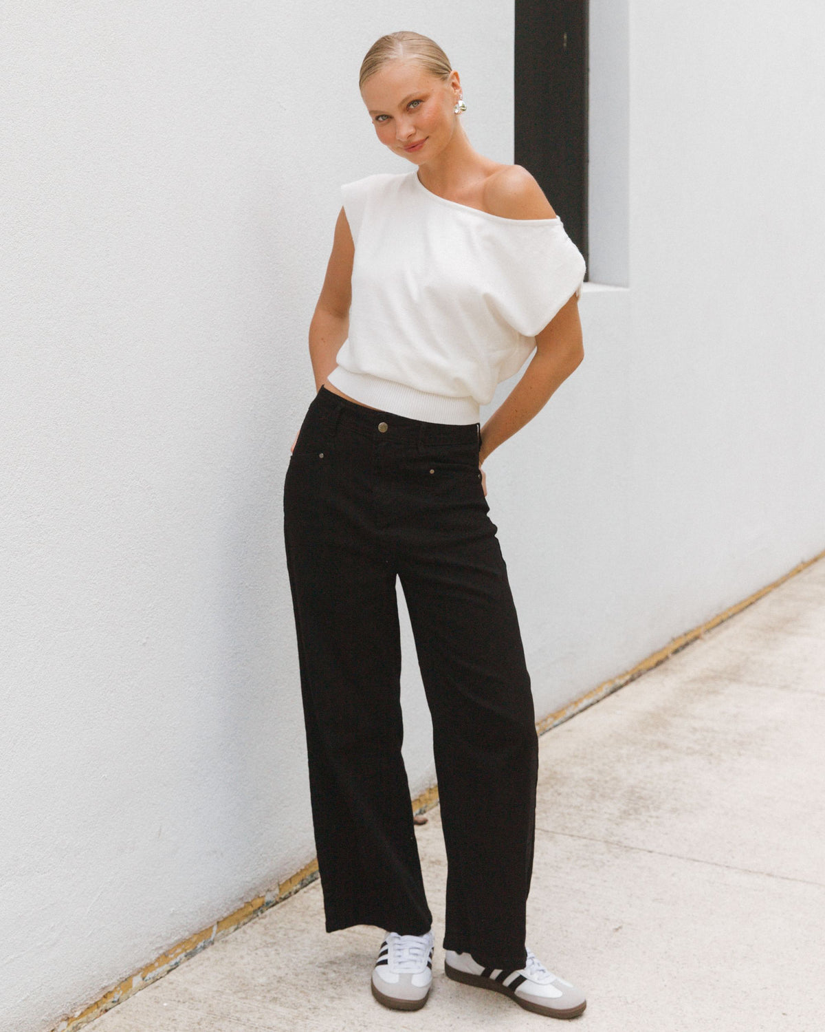 PAPER HEART / HANSEL TOP / WHITE / PH13969