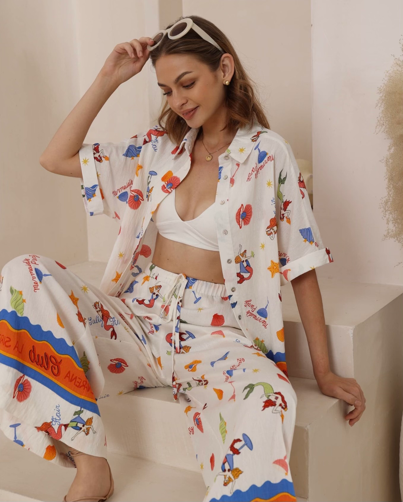 WITS THE LABEL / MERMAIDS PARTY SHIRT