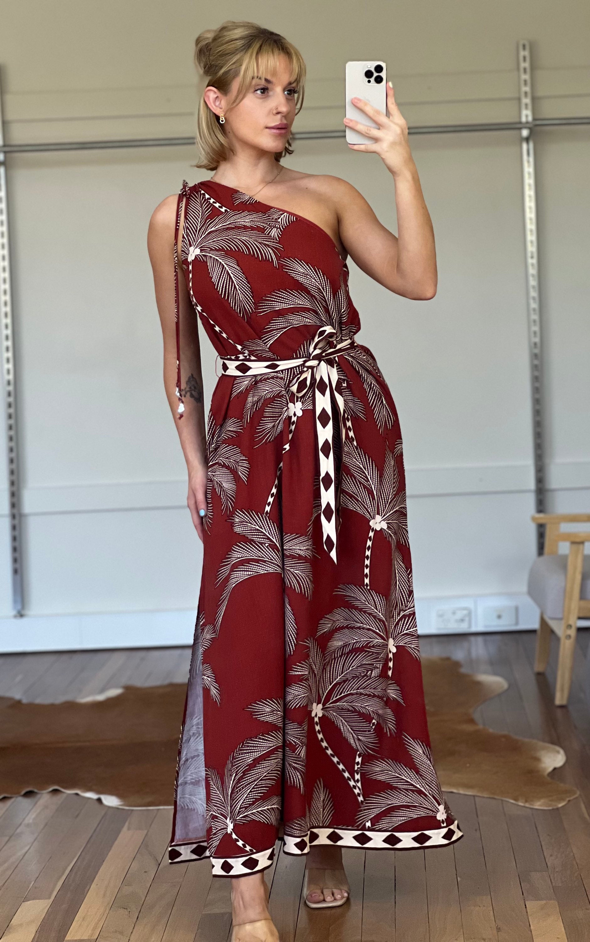WHITE CLOSET / BUENA MAXI DRESS / TFE11514
