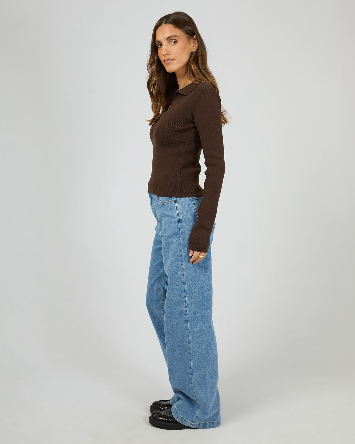 ALL ABOUT EVE / CECILIA KNIT TOP / 6477110