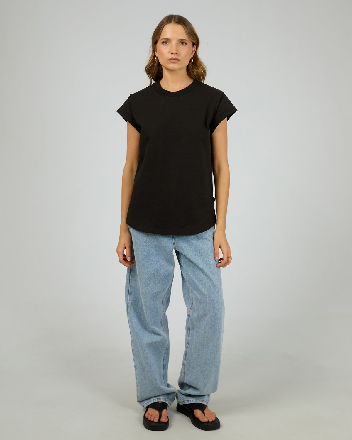 SILENT THEORY / ESSENTIAL TEE / BLK / 60X5433
