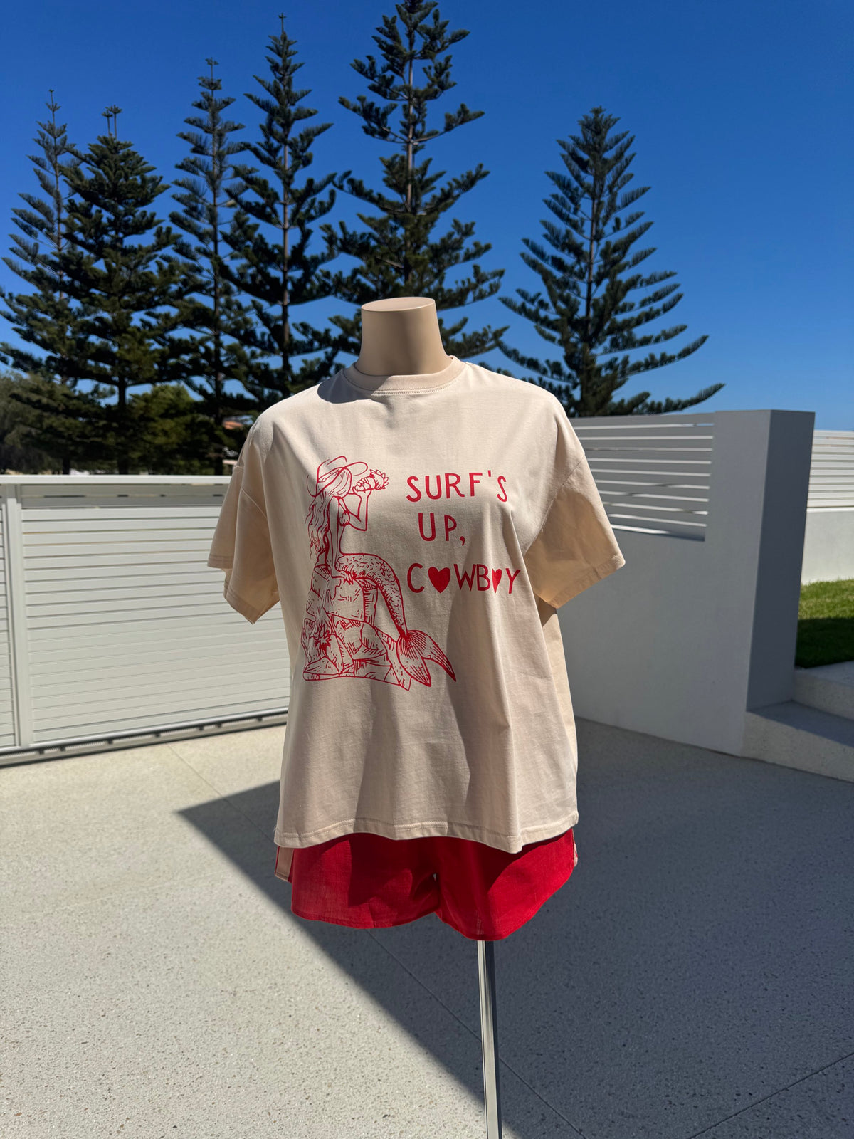 BY FRANKIE / SURFS UP COWBOY / SHORTS / 391-1