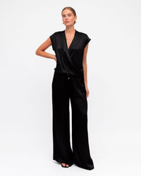 WHITE CLOSET / HERA CROSSOVER TOP / BLACK / TF10464
