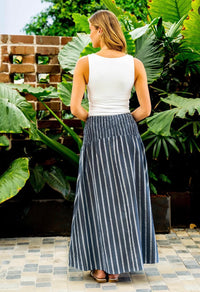BOHO AUSTRALIA / STRIPPED SKIRT / C25314472