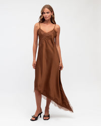WHITE CLOSET / AMELIA SATIN / CHOCOLATE / TF11499