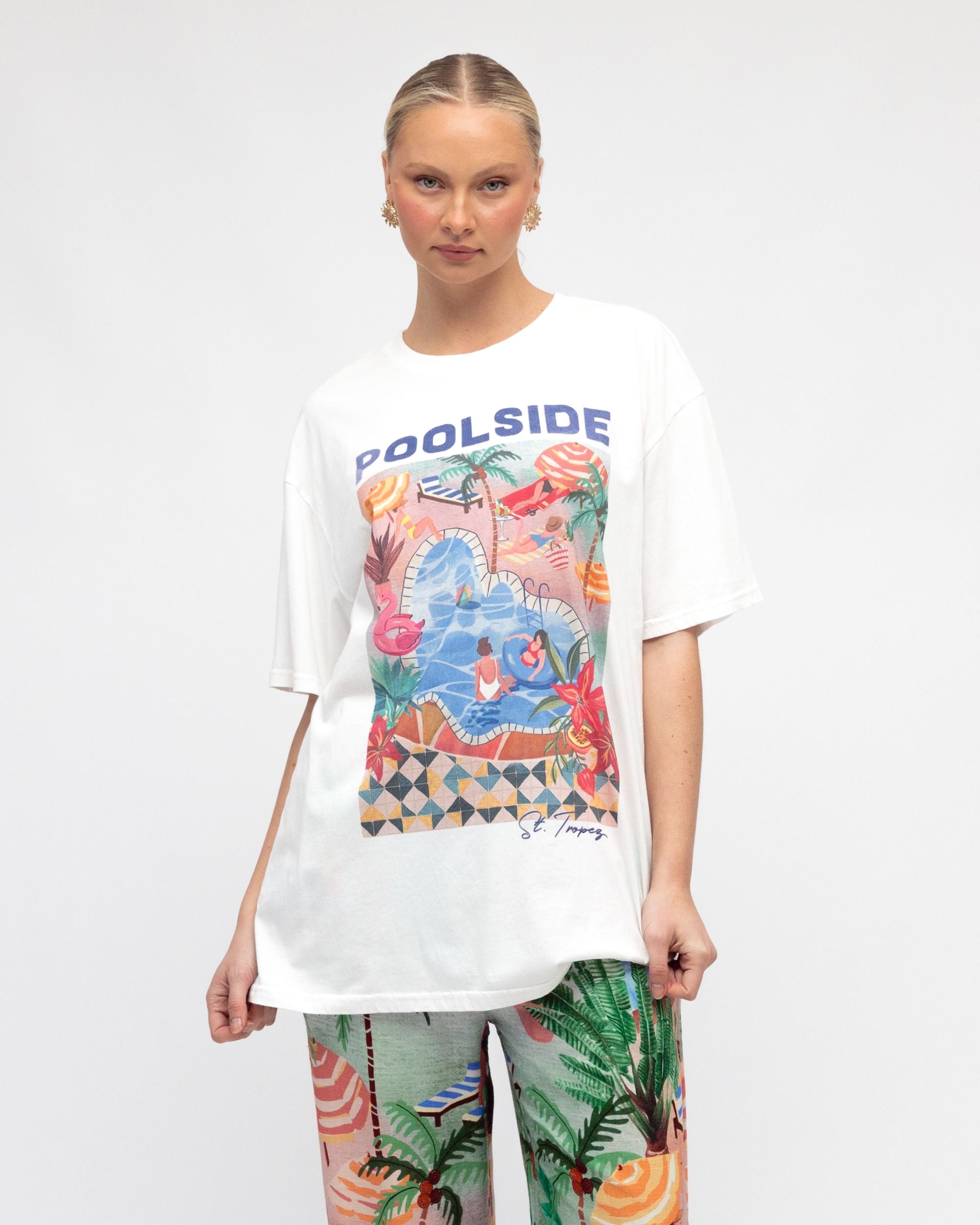 PAPER HEART / POOLSIDE TEE / PHE12829