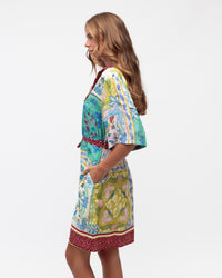 LABEL OF LOVE / GARDEN MOSAIC SHORT DRESS / LOLE70899