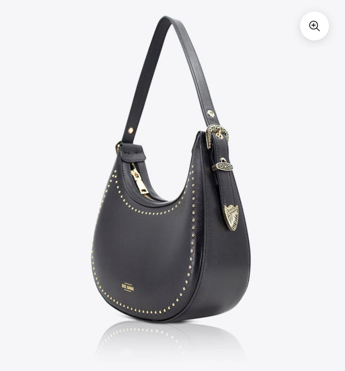 SOL SANA / GOLD STUDED BAG