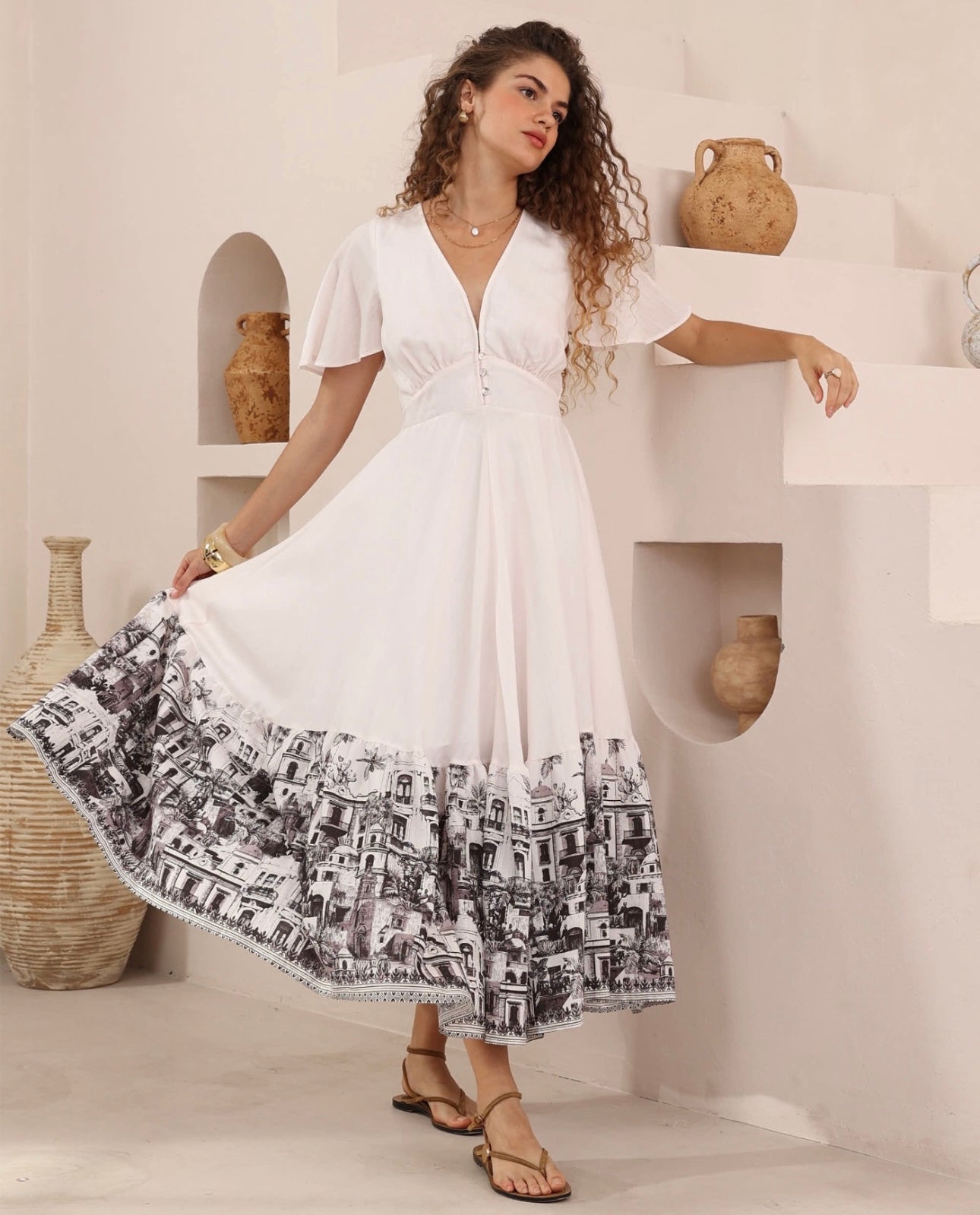 IRIS MAXI / COVE DRESS / 2011307-106