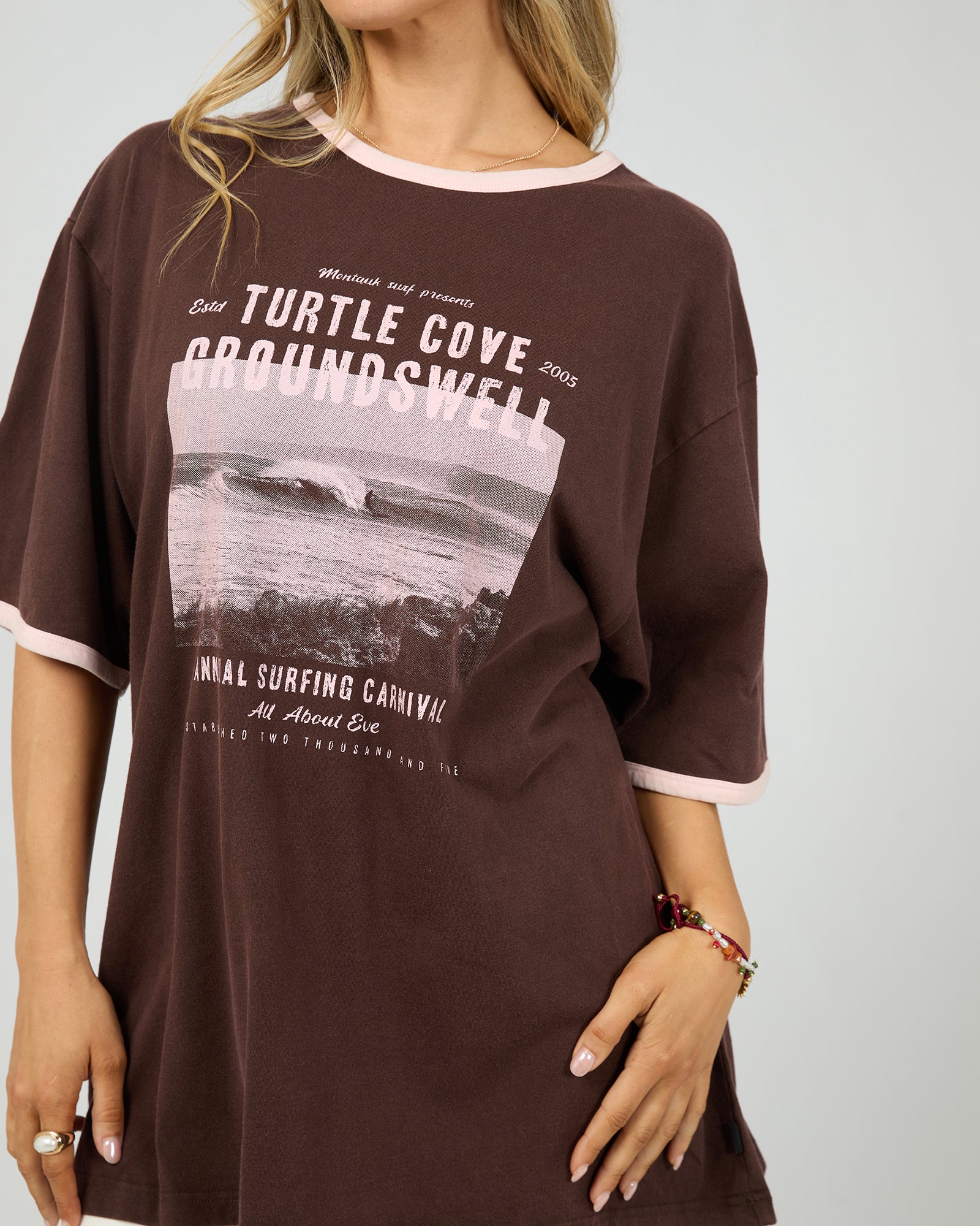 ALL ABOUT EVE / COVE OVERSIZED TEE / 6476210.