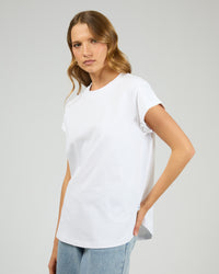 SILENT THEORY / ESSENTIAL TEE / WHITE / 60X5433