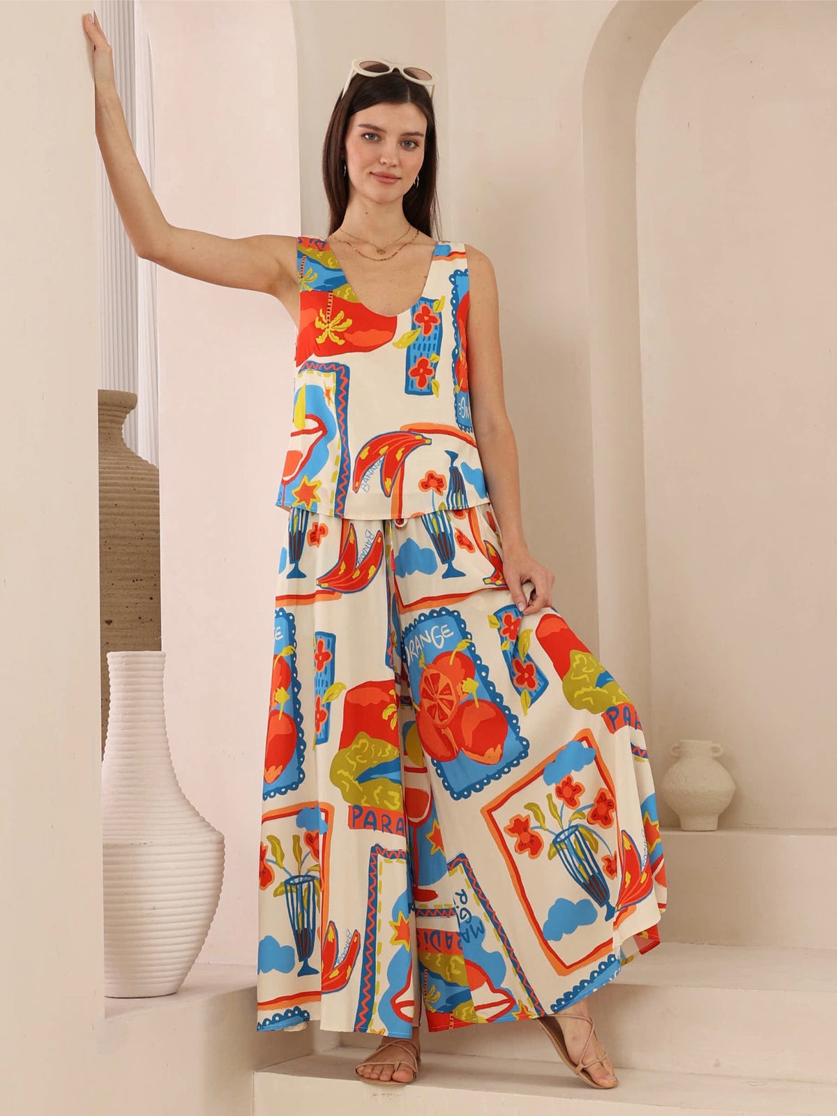 IRIS MAXI / ORANGE TOP / 2021967-1