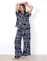 BOHO AUSTRALIA / CLAIRE  SHIRT NAVY / C25206295