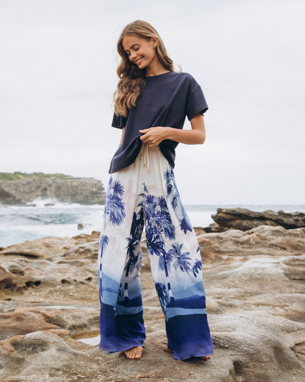 LABEL OF LOVE / INDGO ISLAND PANT / LOLE70590