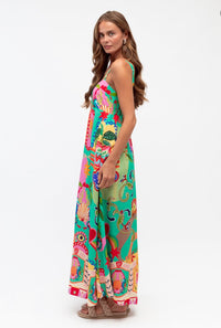 LABEL OF LOVE / CARNIVAL CRUSH MAXI DRESS / LOLE70560