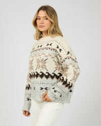 ALL ABOUT EVE / MARINA KNIT CREW JUMPER / 6476218