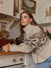 ALL ABOUT EVE / ZOE ZIP THRU CARDIGAN / 6477174.OAT