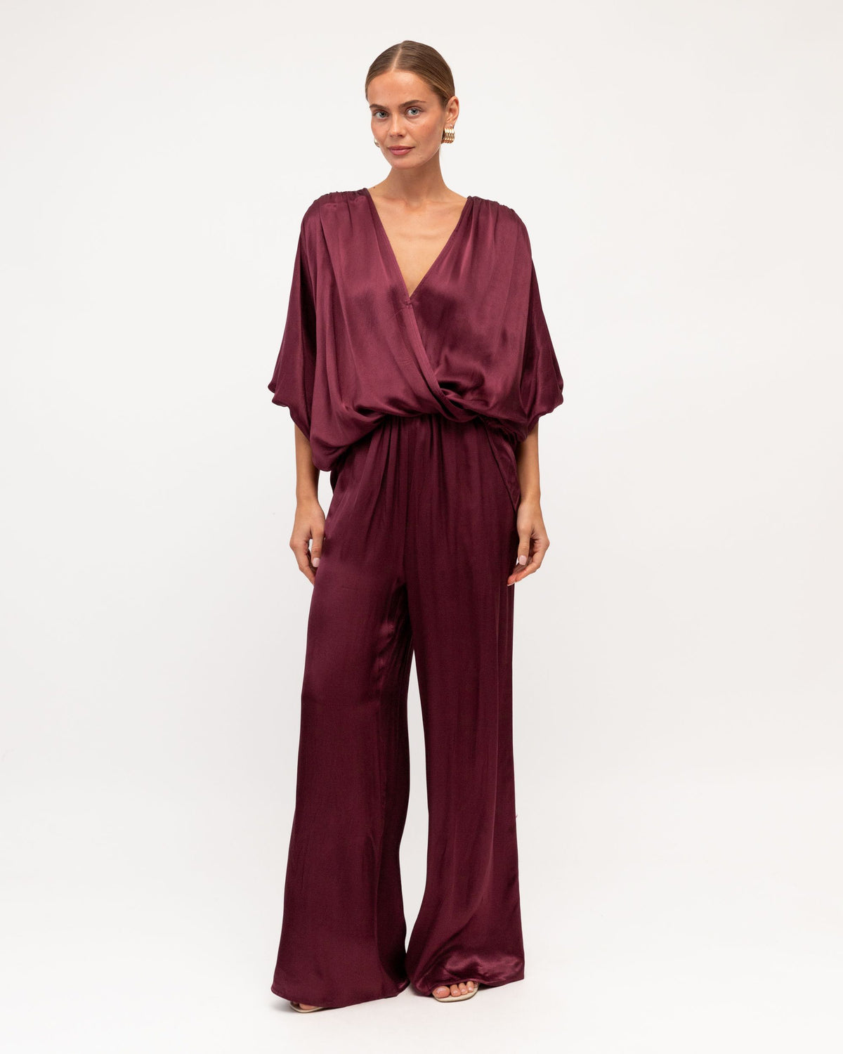 WHITE CLOSET / HERA PANT / WINE / TF9950-6