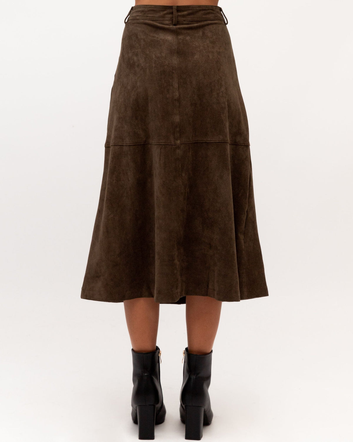 EBBY & I / SKIES SUEDE SKIRT / VV12069