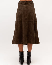 EBBY & I / SKIES SUEDE SKIRT / VV12069