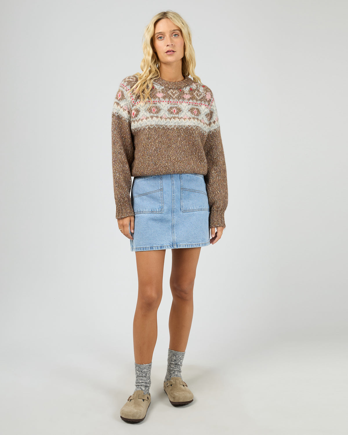 ALL ABOUT EVE / TIVA CREW KNIT JUMPER / 6476165