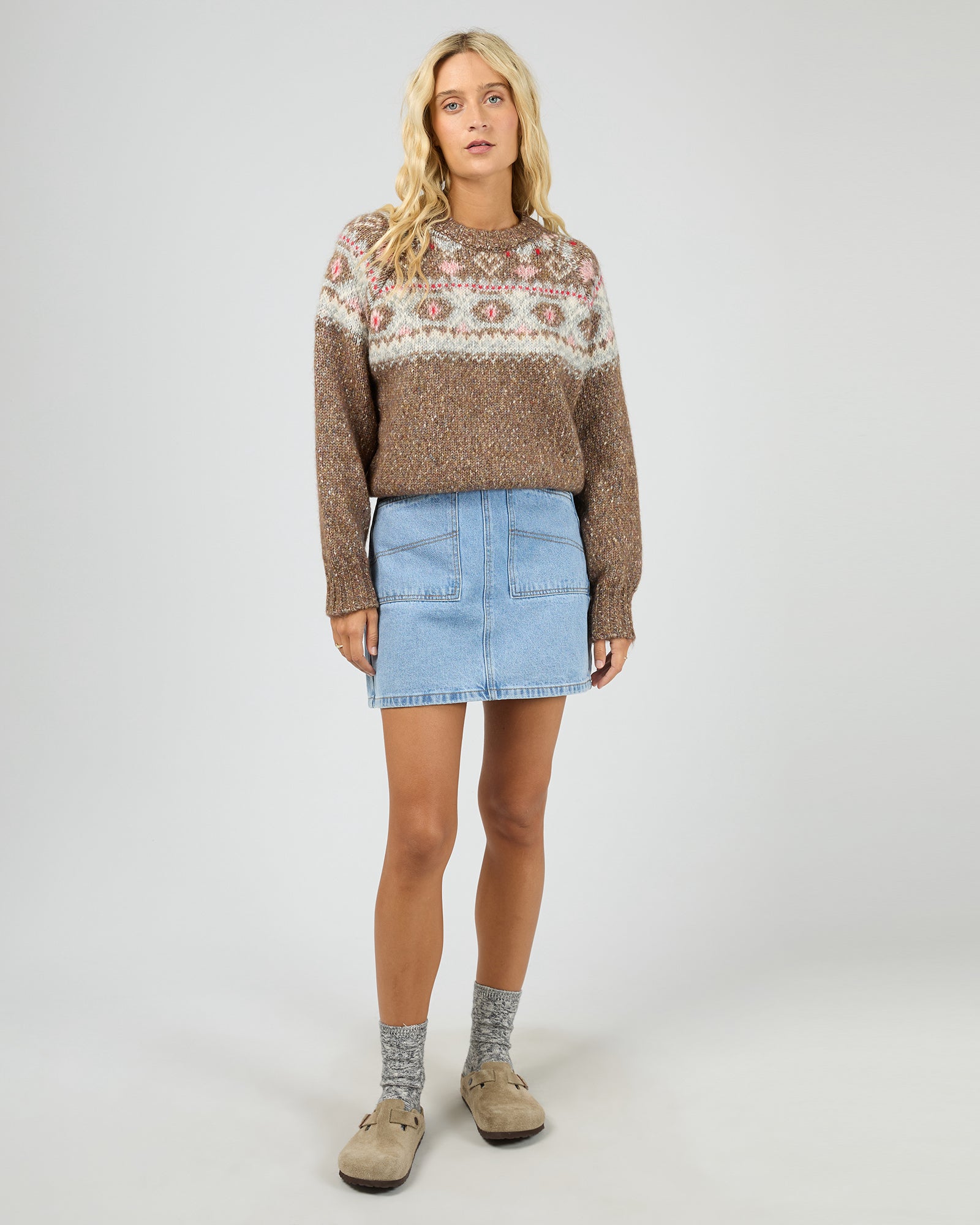 ALL ABOUT EVE / TIVA CREW KNIT JUMPER / 6476165