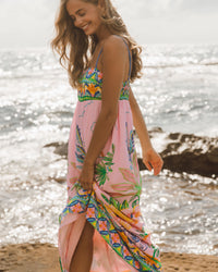 PAPER HEART / TOUCAN MAXI DRESS / PHE14072