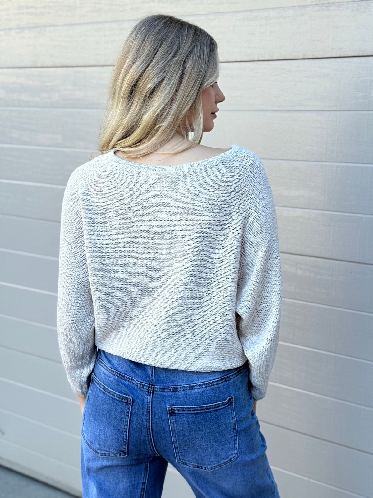 MOST / TAPE BOAT KNIT JUMPER / OFF WHITE  / PR16516