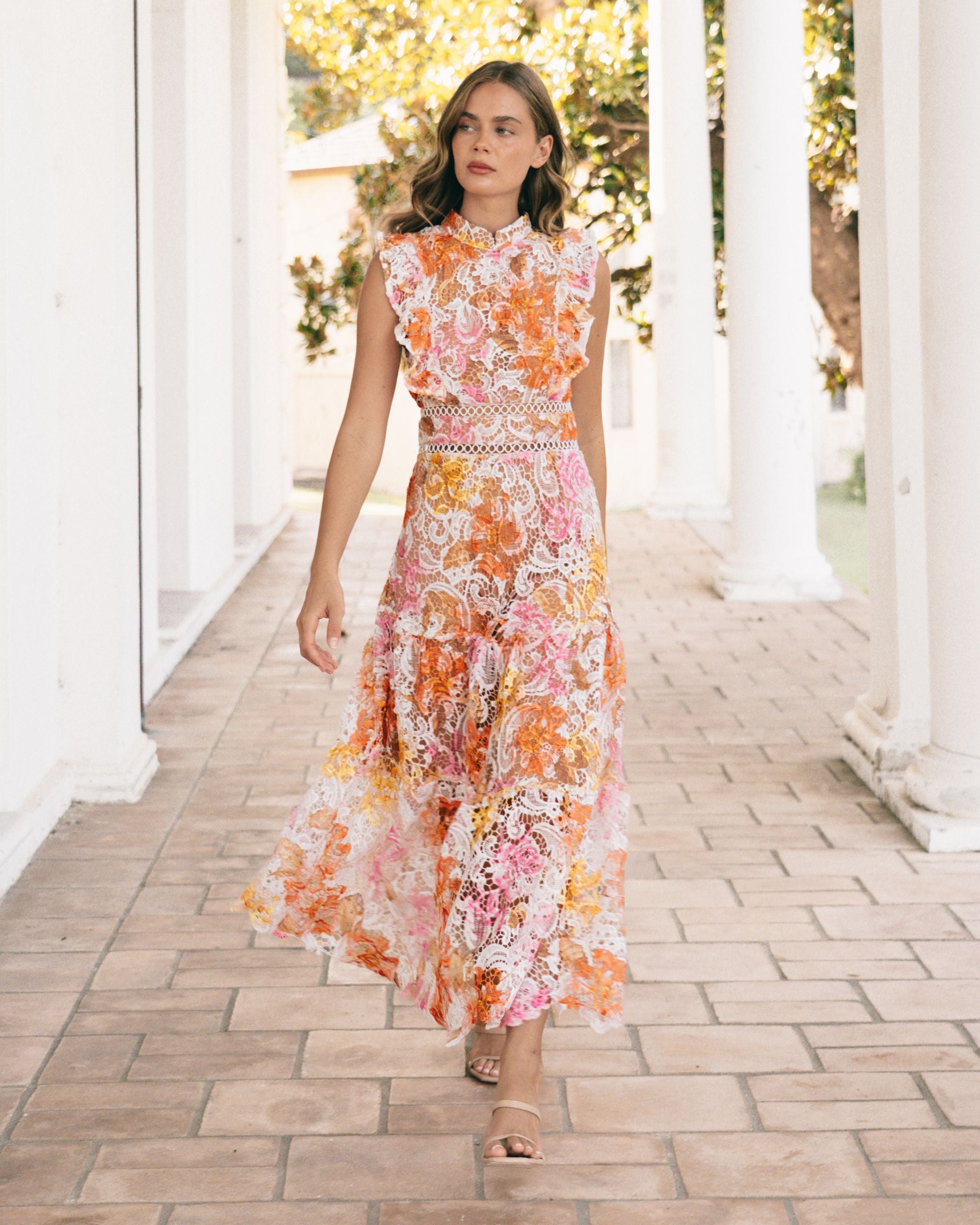 EBBY & I / VINTAGE CROCHET DRESS / VV11050