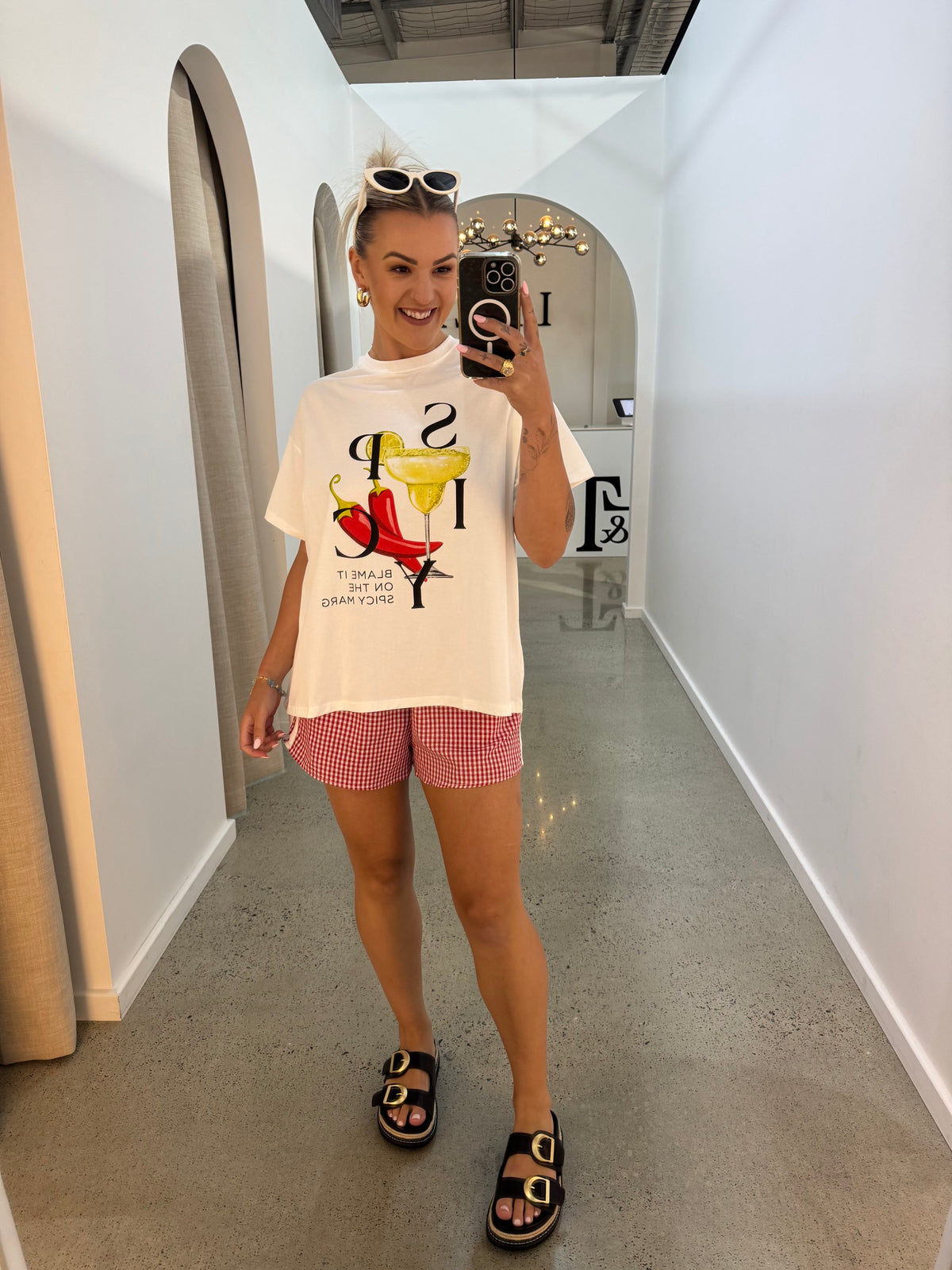 BY FRANKIE / BLAME IT ON THE MARGS TEE / 413-1