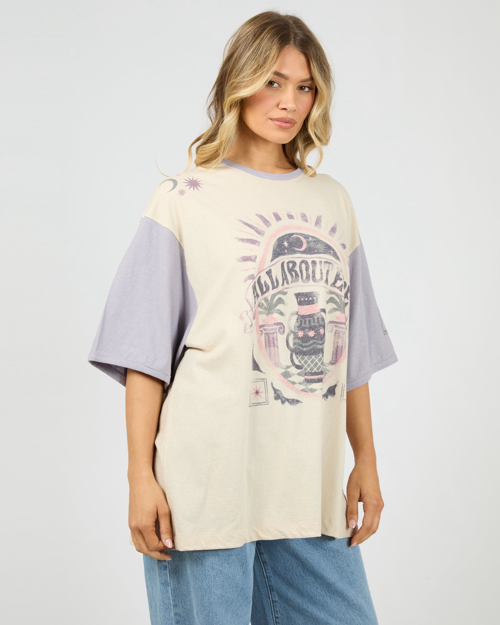 ALL ABOUT EVE / MOONDUST OVERSIZE TEE / 6476266