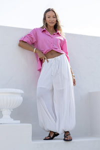 JOOP & GYPSY / BALLON CREPE PANTS / 10656