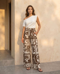 PAPER HEART / WHITLEY FLOWER PANT  / PHE11054-6