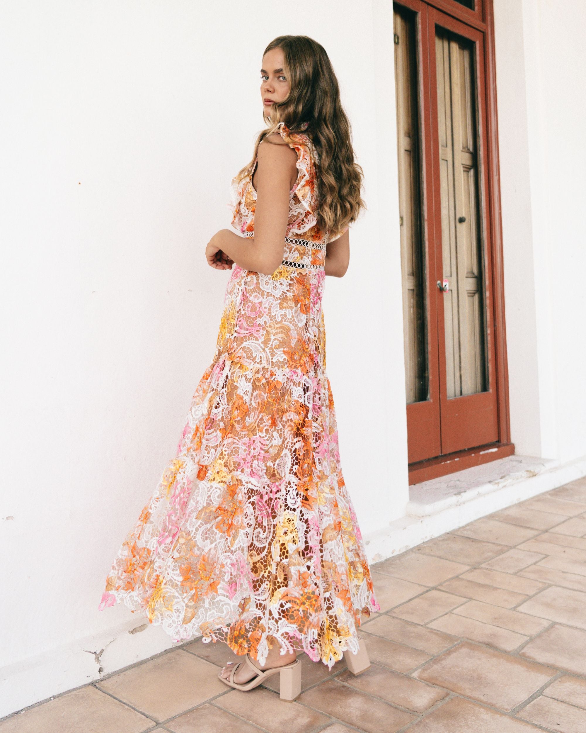 EBBY & I / VINTAGE CROCHET DRESS / VV11050