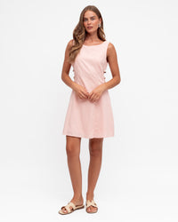 PAPER HEART / BEADS OF PARADISE DRESS / PINK