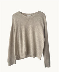 LITTLE LIES / VICTORIA KNIT TOP / OATMEAL / K25022603