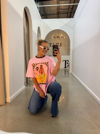 BY FRANKIE / PINK VASE TEE / 610-39
