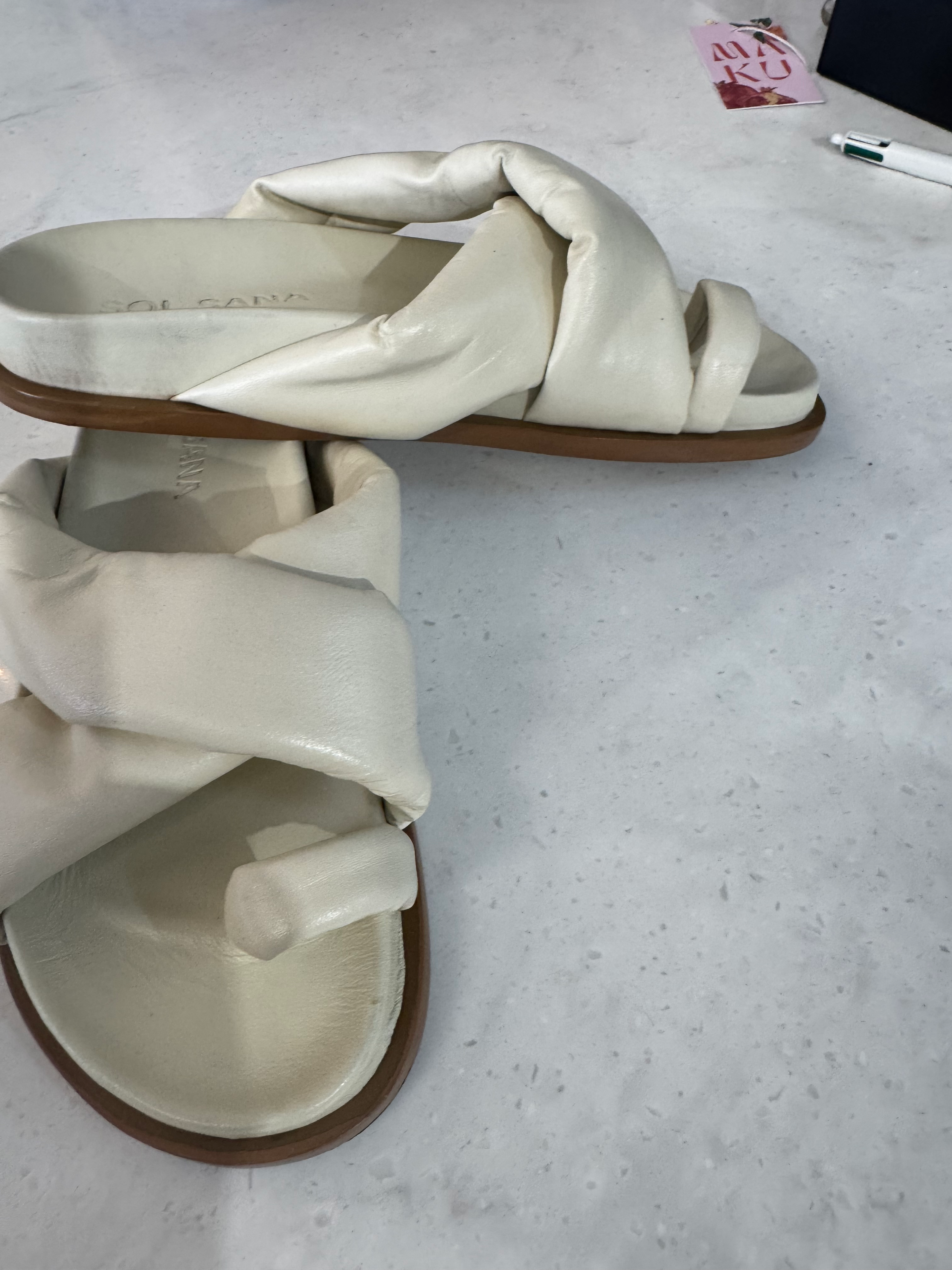 SOL SANA / ELBA FOOTBED / OFF WHITE