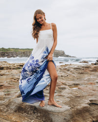 LABEL OF LOVE / INDIGO ISLAND DRESS / LOLE70738