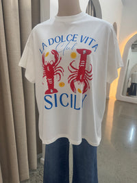BY FRANKIE / LA DOLCE VITA CLUB / TEE / 618-1T