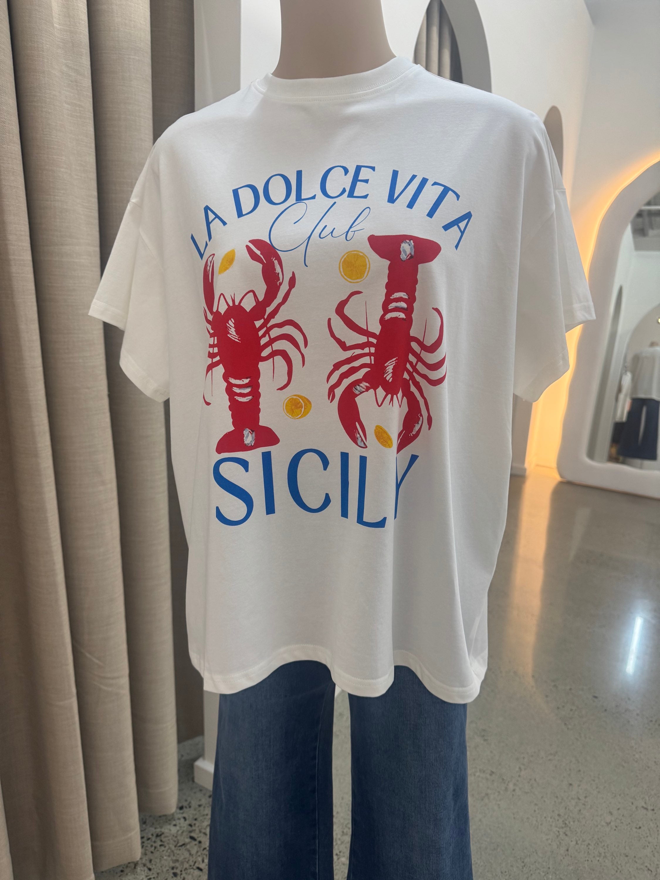 BY FRANKIE / LA DOLCE VITA CLUB / TEE / 618-1T