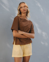 WHITE CLOSET / FLIP SHORTS / LEMON / TFL7990-30
