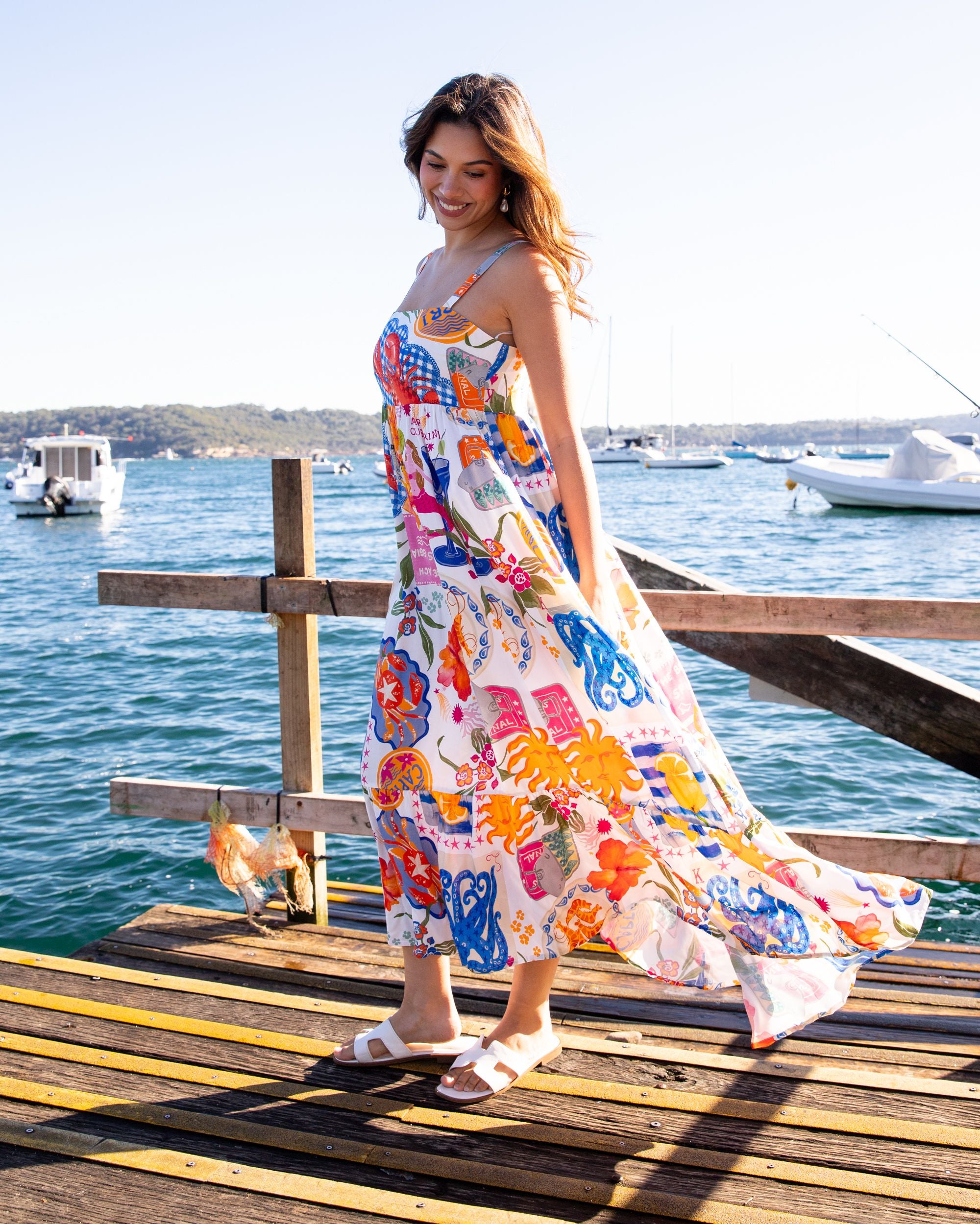 LABEL OF LOVE / SEABREEZE MAXI DRESS / LOLE70767
