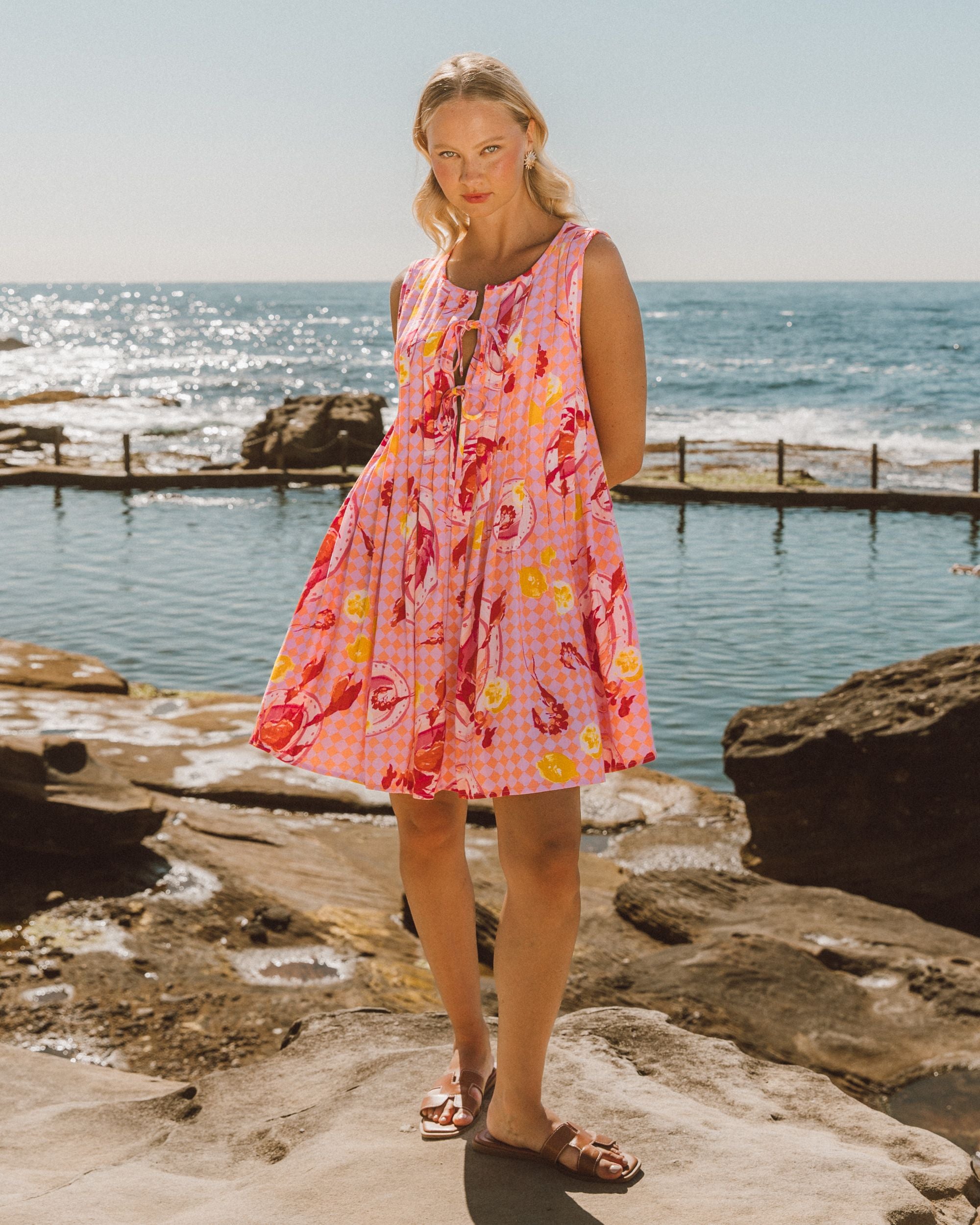 PAPER HEART / LA PLAYA DRESS / PHE11989-3