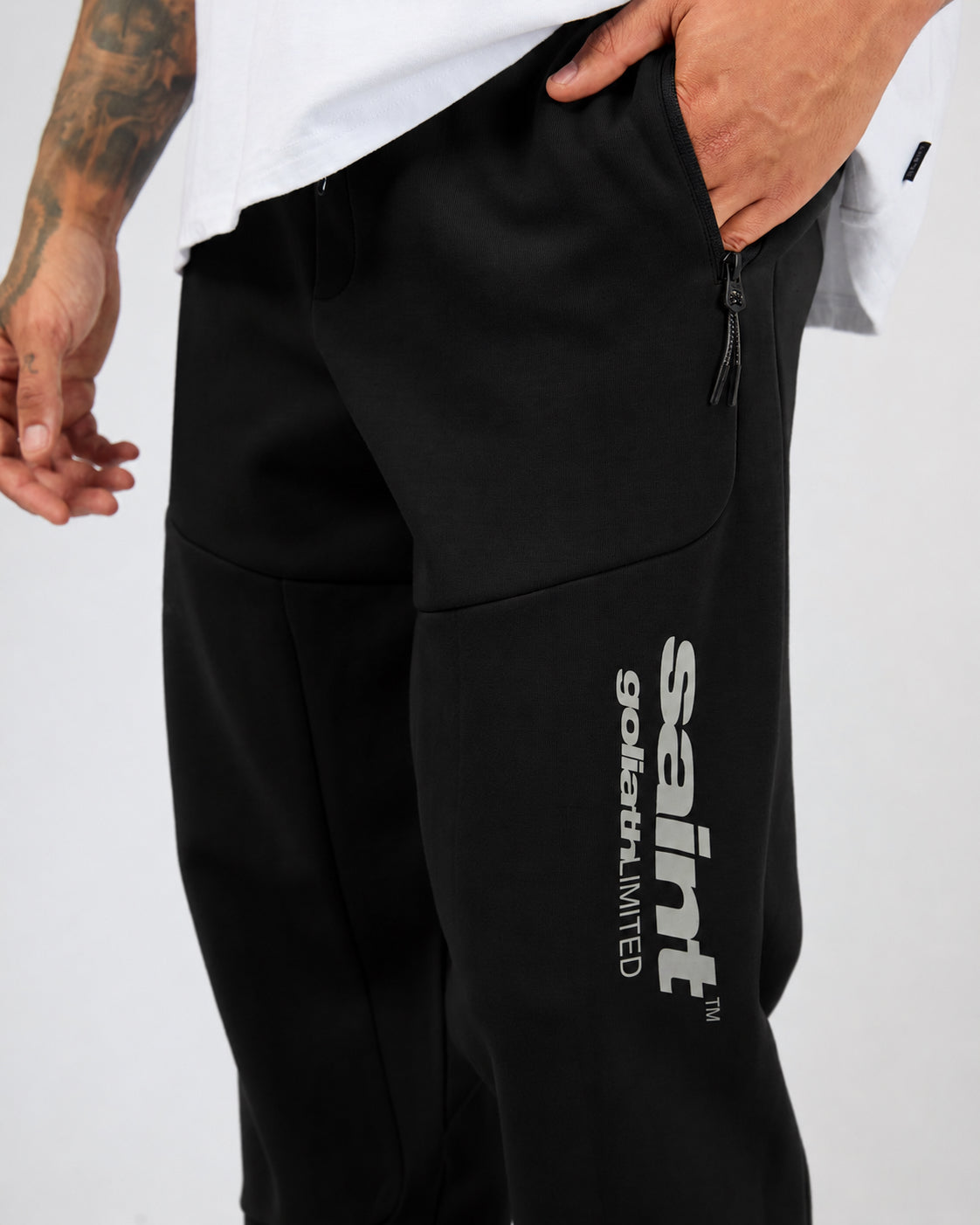 SAINT GOLAITH / VAPOR SWEAT PANT / 4375026.BLK