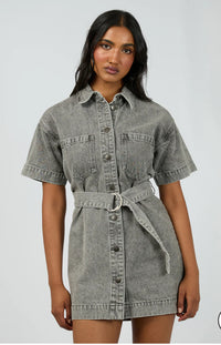 ALL ABOUT EVE / SUNNY DENIM DRESS 64D0235