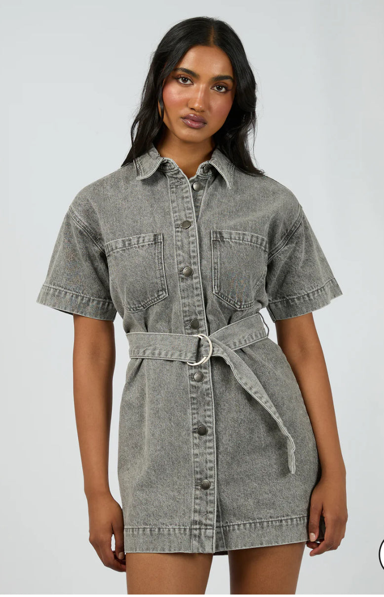 ALL ABOUT EVE / SUNNY DENIM DRESS 64D0235