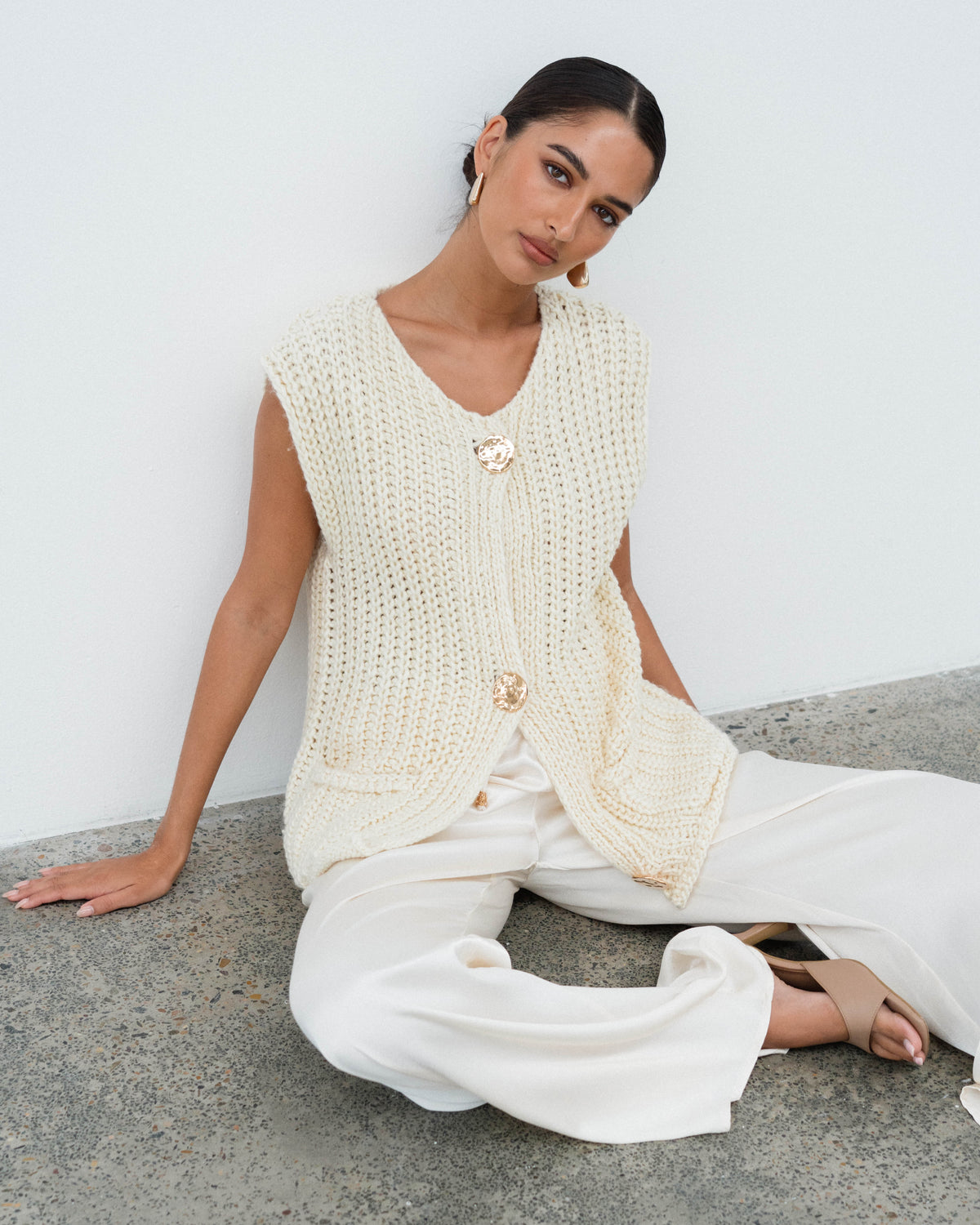 WHITE CLOSET / DELPHIN / CARDIGAN WHTE / TF10354