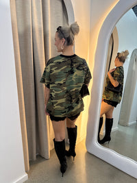 BY FRANKIE / HOWDY ARMY TEE / 791-1