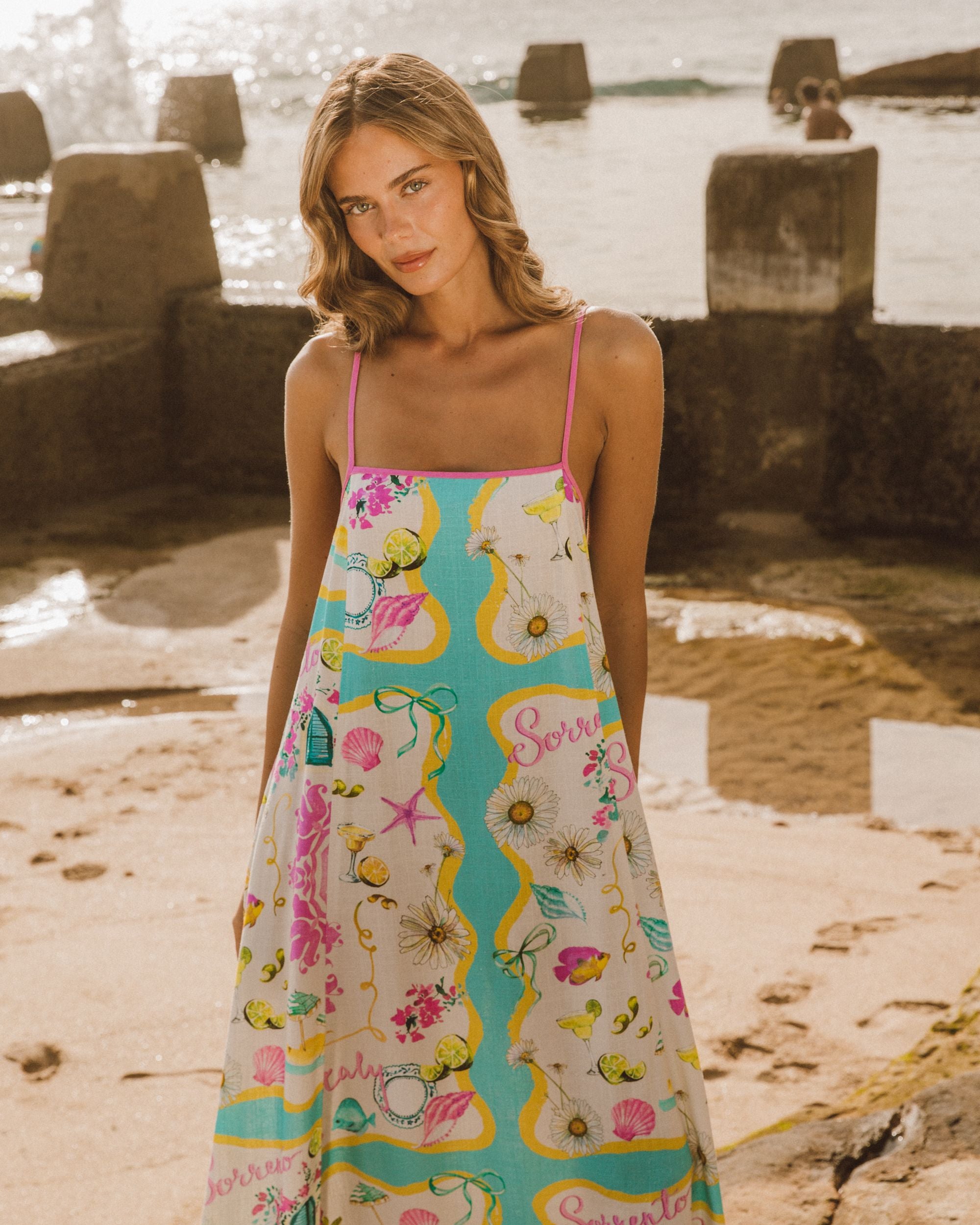 PAPER HEART / SORRENTO MAXI DRESS / PHE11424